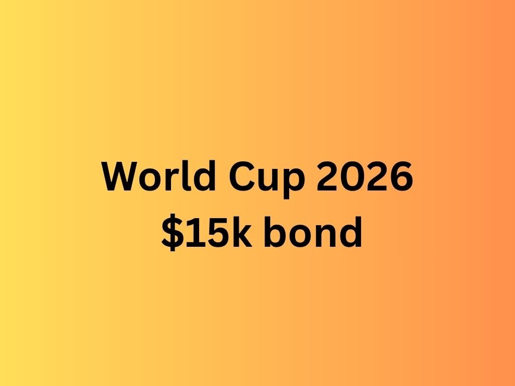 World Cup $15k bond