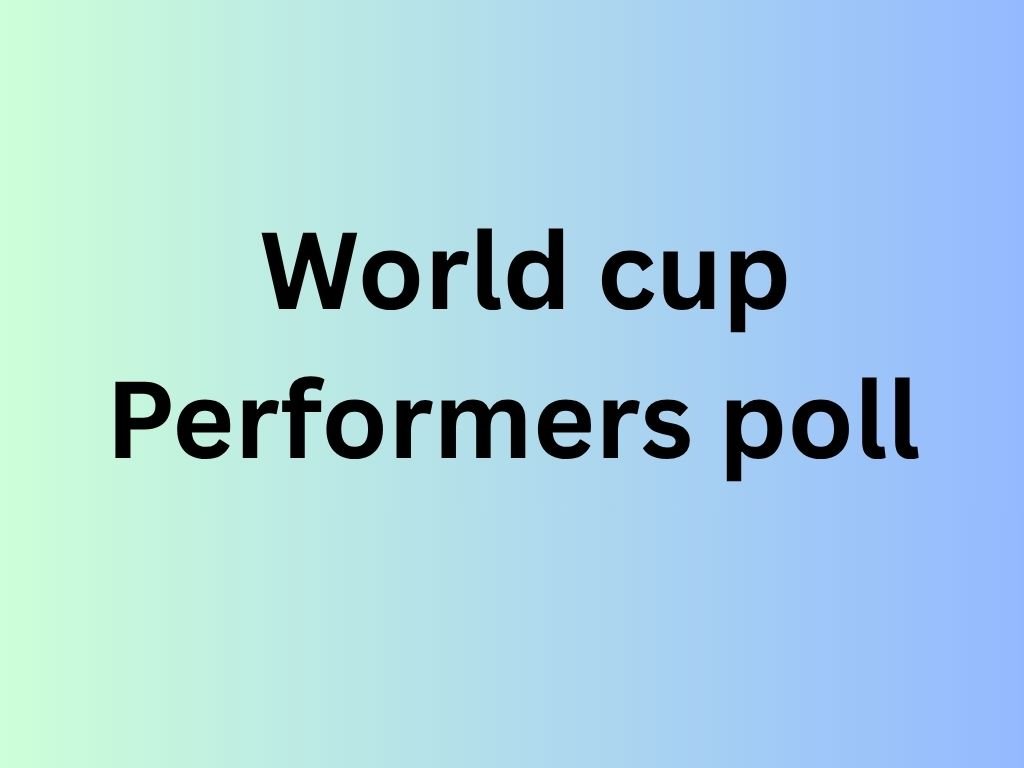 World cup performers poll